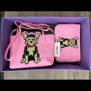 Yorkie Dog Marc Tetro Tote Bag Set